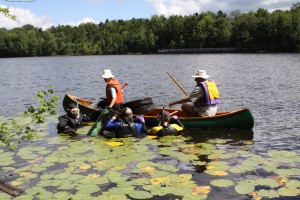 " Loading up the Barge"